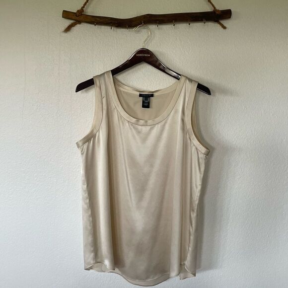 Champagne silk top - Picture 4 of 5